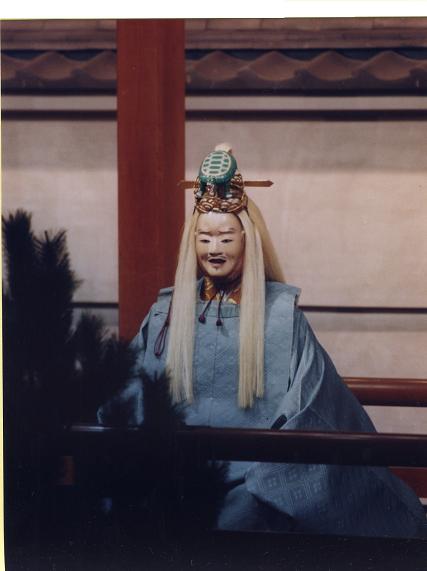 能面「邯鄲男」の違い